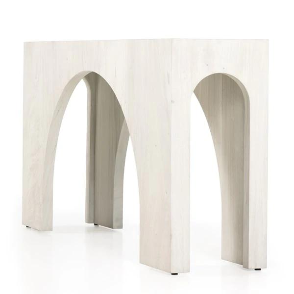 Alcantara console table