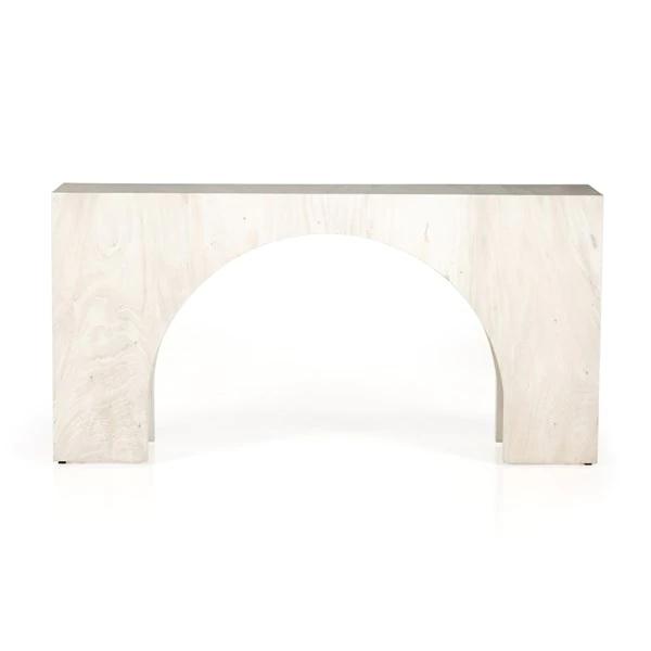 Alcantara console table