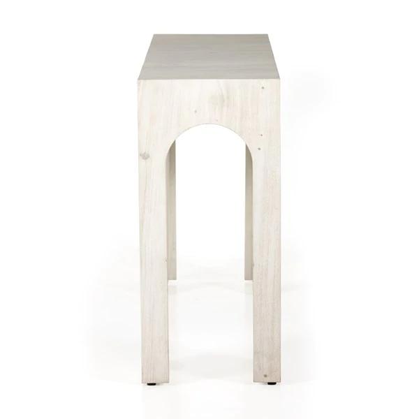 Alcantara console table