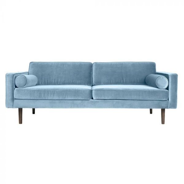 Maria two seater sofa baby blue — image 1 of 1
