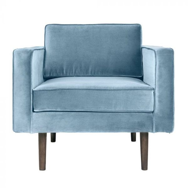Maria baby blue armchair — image 1 of 1