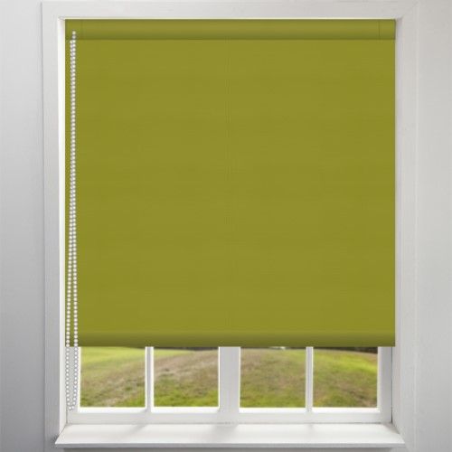 Green Blackout Roller Blind