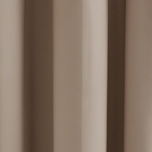 Beige Blackout Curtain
