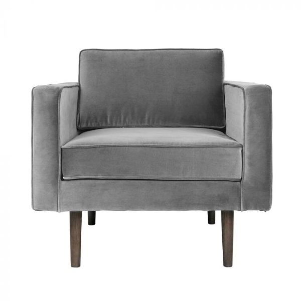 Maria Light Grey Arm Chair — image 1 of 1