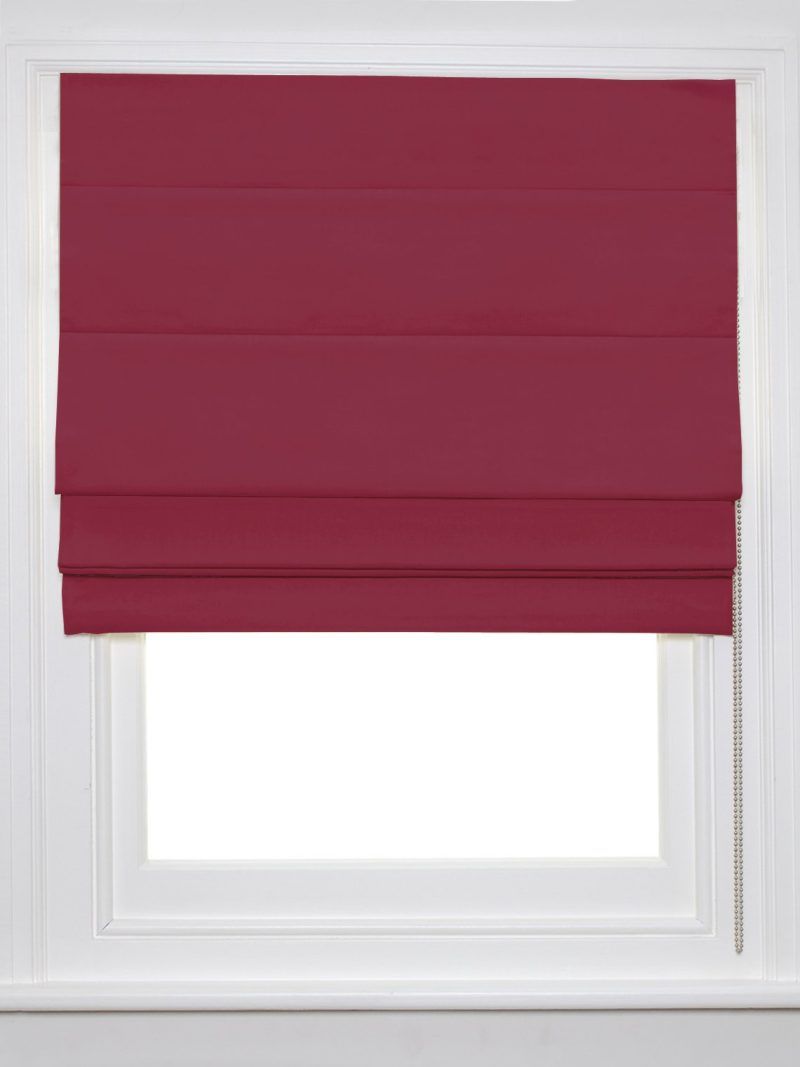 Red Roman Blind — image 1 of 1