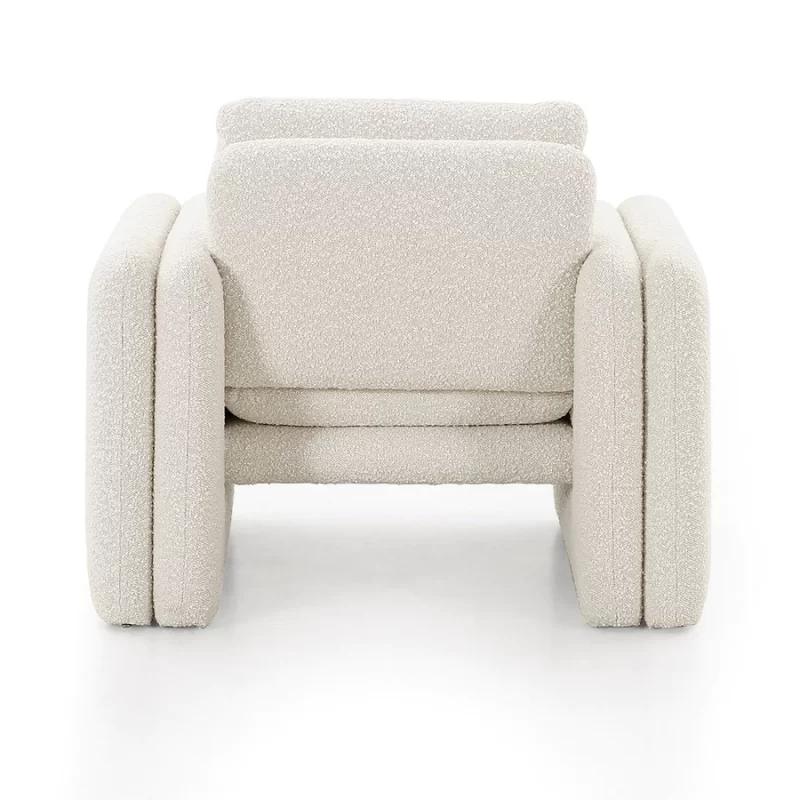 Ferrol white arm chair