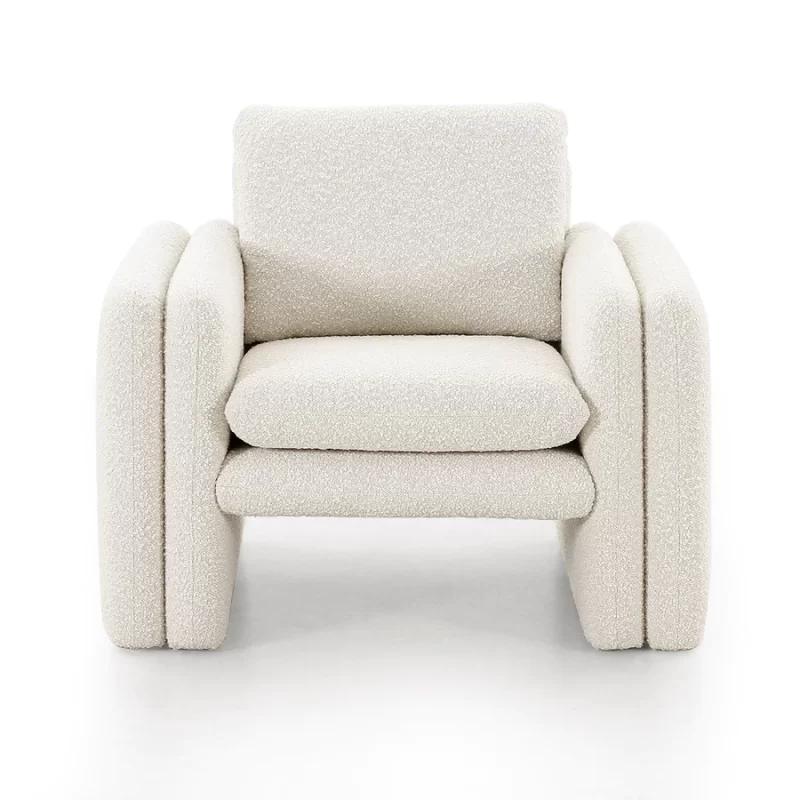 Ferrol white arm chair