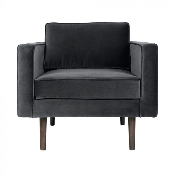 Maria charcoal armchair — image 1 of 1
