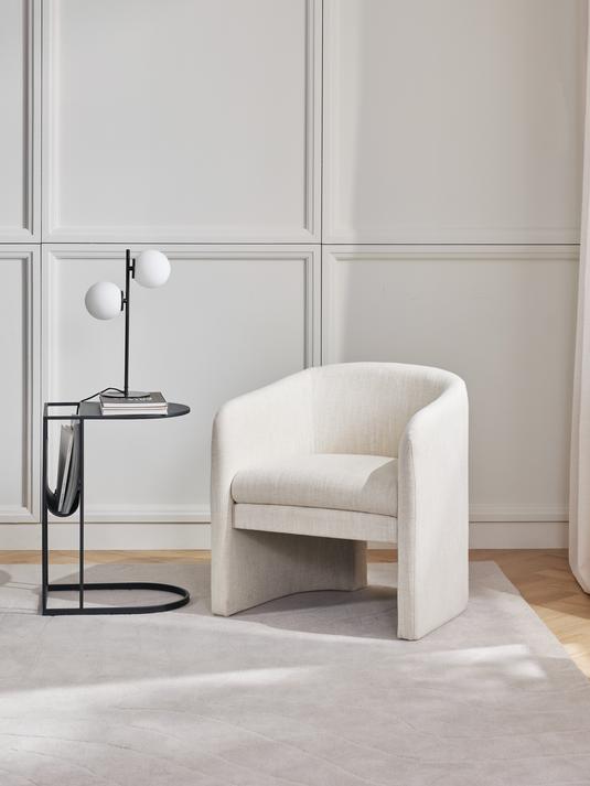 Capri beige armchair
